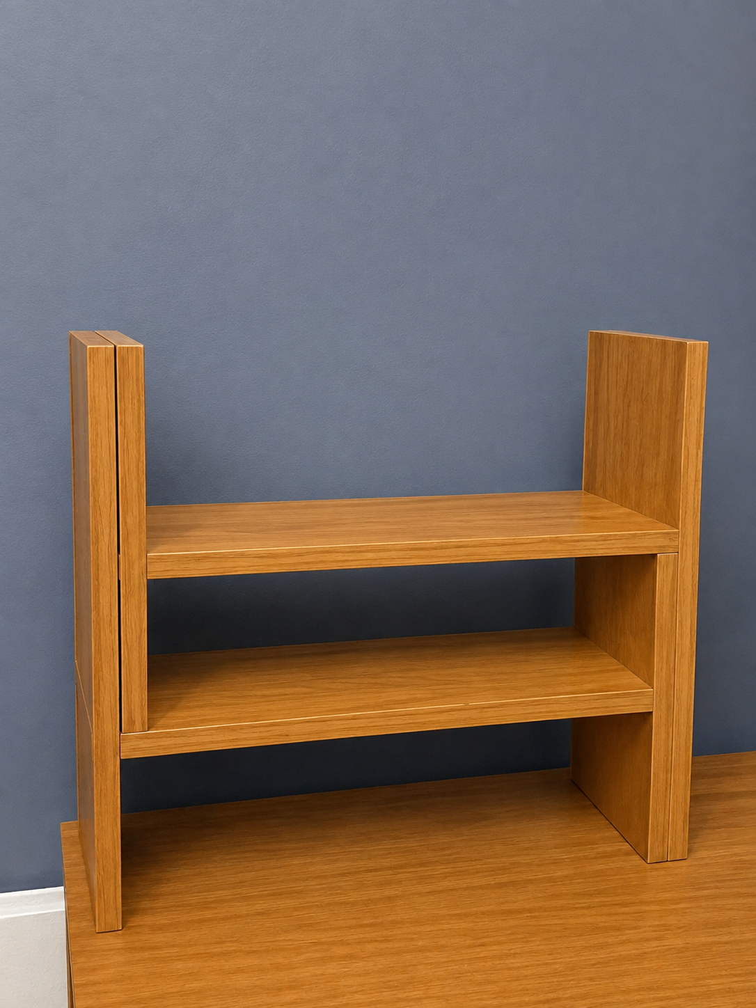 Adjustable MDF Desk Organizer Shelf – 5 Colors